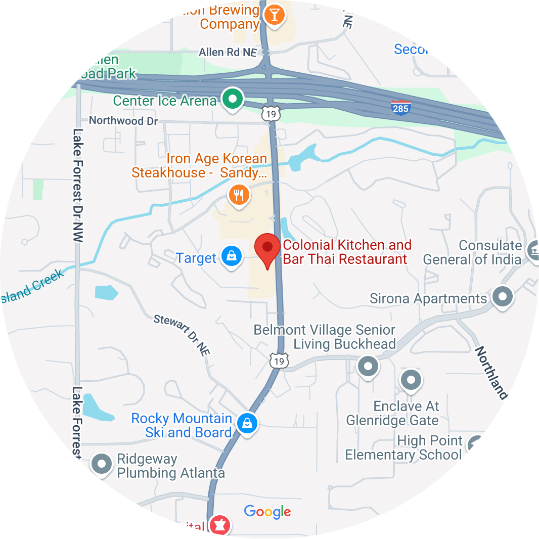 Location Colonial Kitchen & Bar